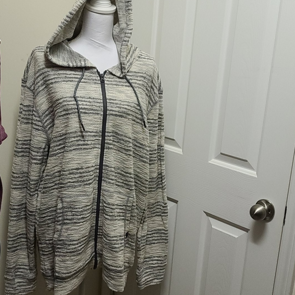 NWT Union Zip Front Hoodie